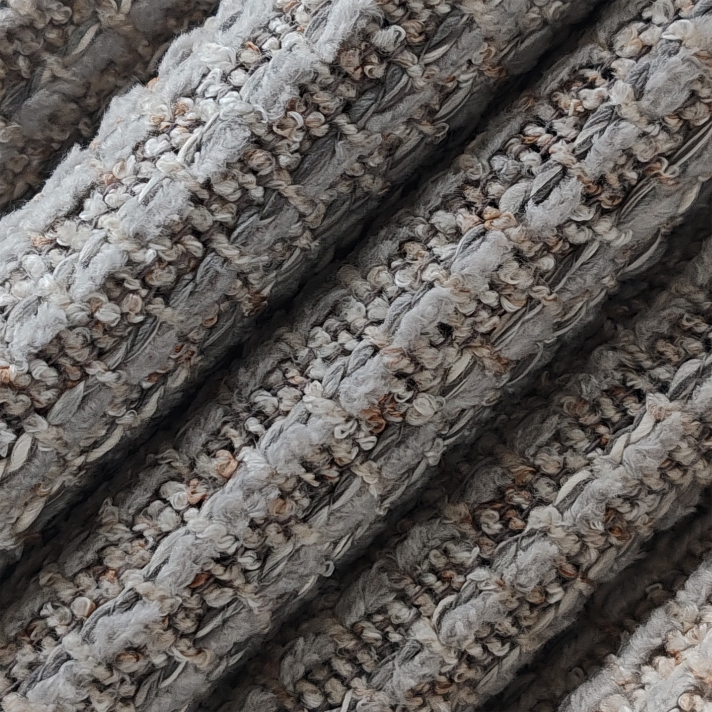 Ashwell Luxury Knitted Sheer Darkening Roman Shade