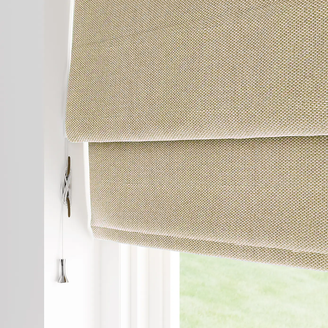 Plain Textured Darkening Roman Shade