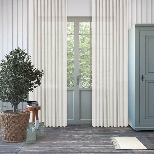 Natural Translucent Voile Sheer