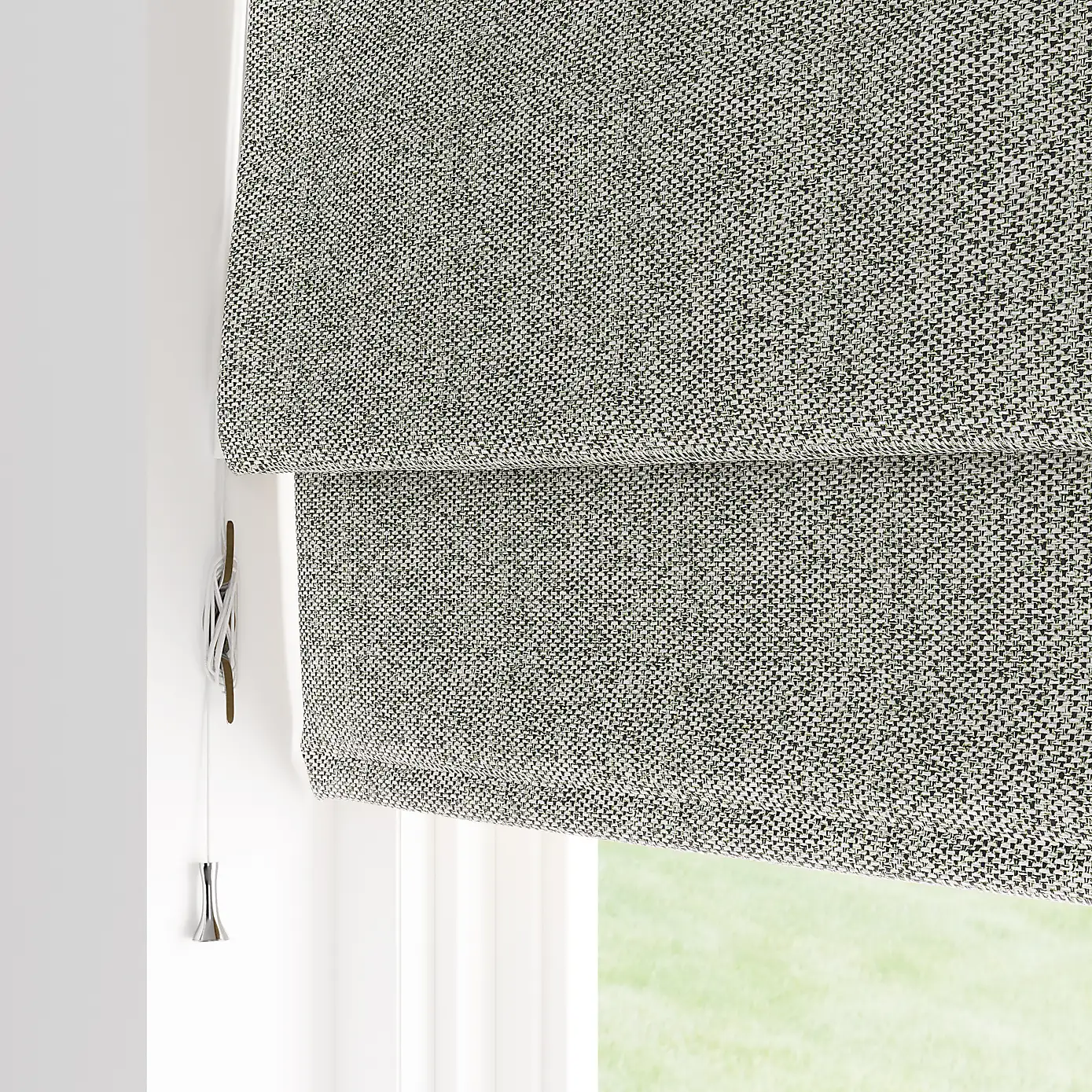 Plain Textured Darkening Roman Shade