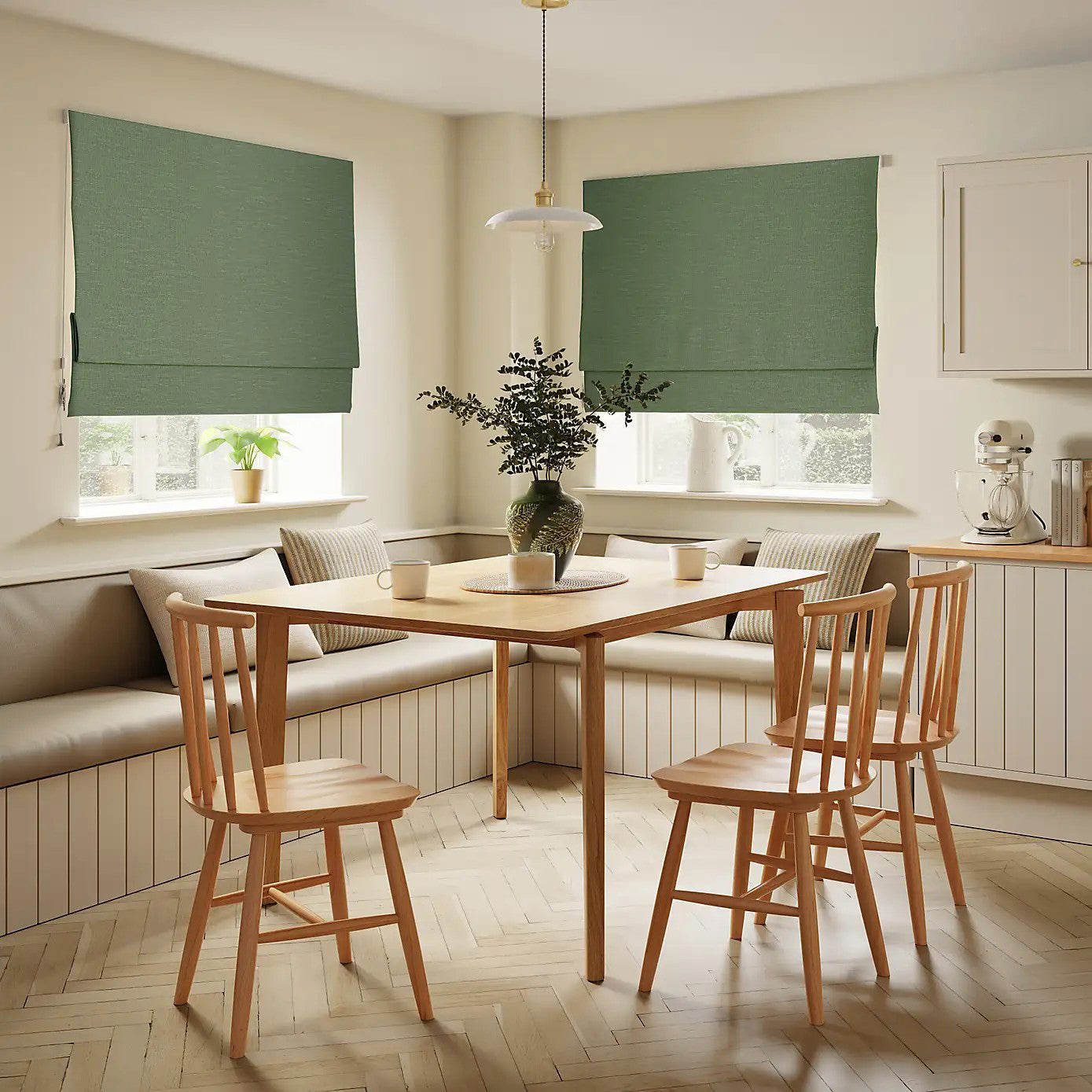 Luxury Plain Darkening Roman Shade