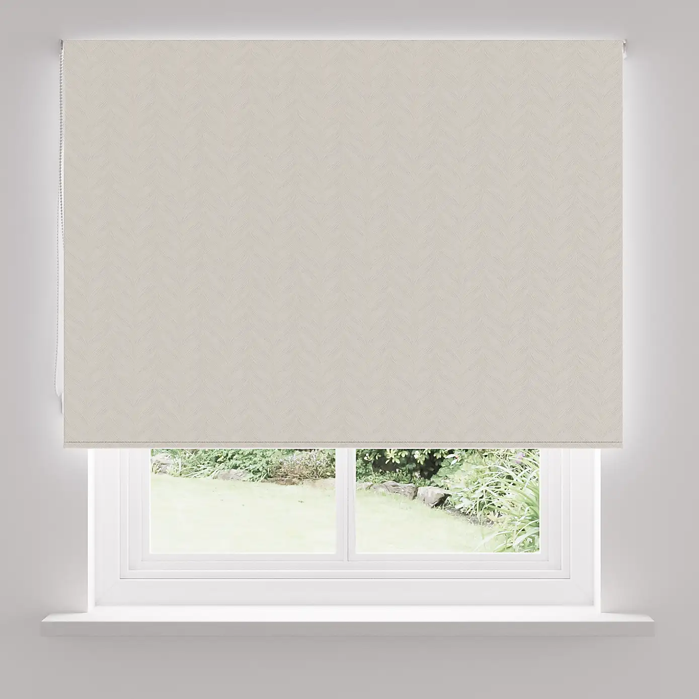 Luxe Feather Jacquard Blackout Roller Shade