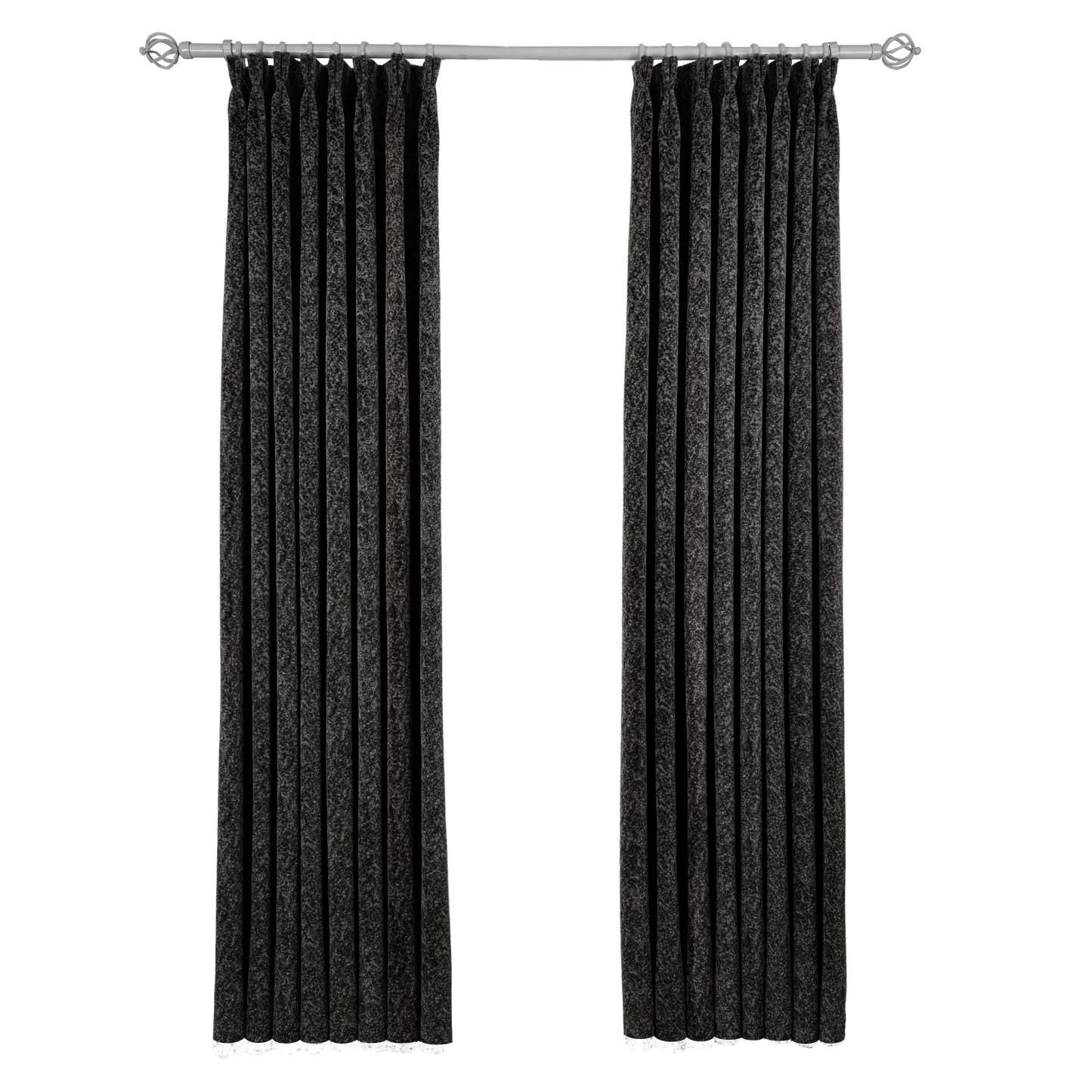 Luxe Textured Velvet Darkening Curtain