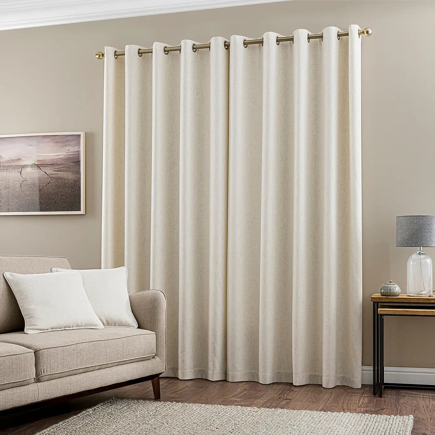 Herringbone Semi-blackout Curtain