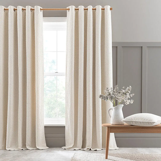 Fashion Yarn Textured Darkening Curtain