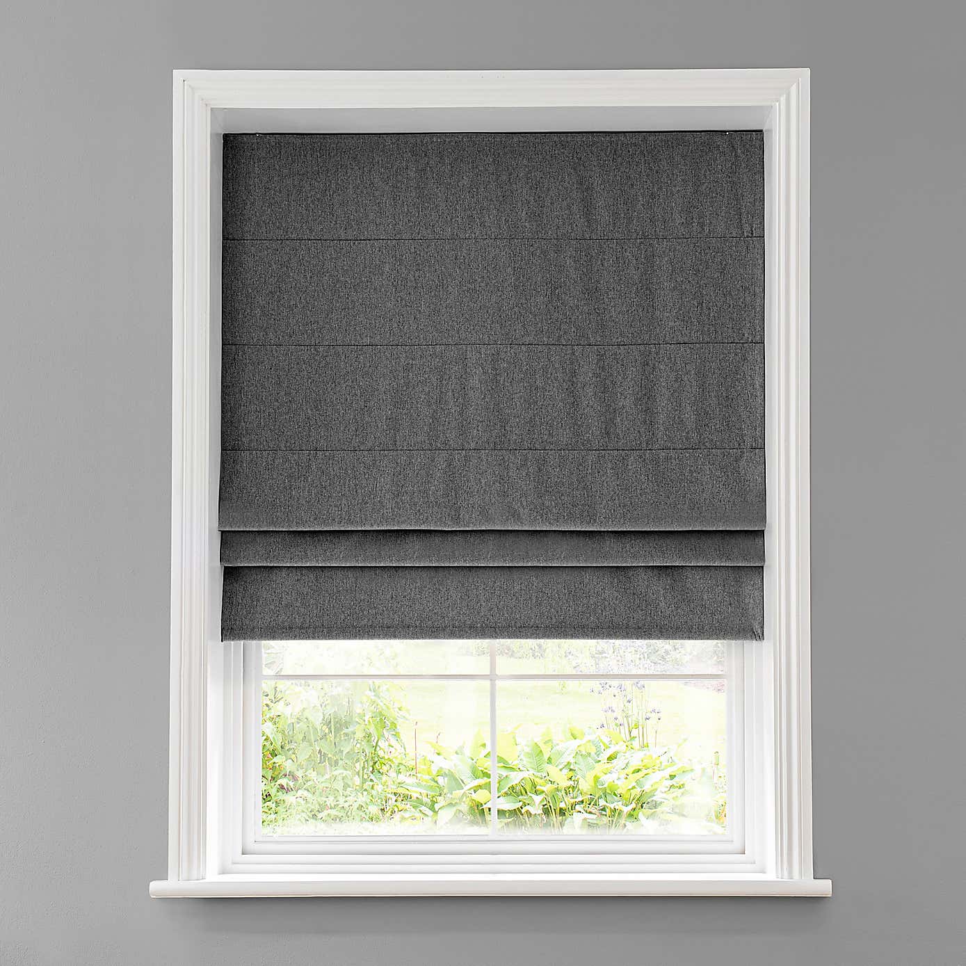 Luna Blackout Roman Shade