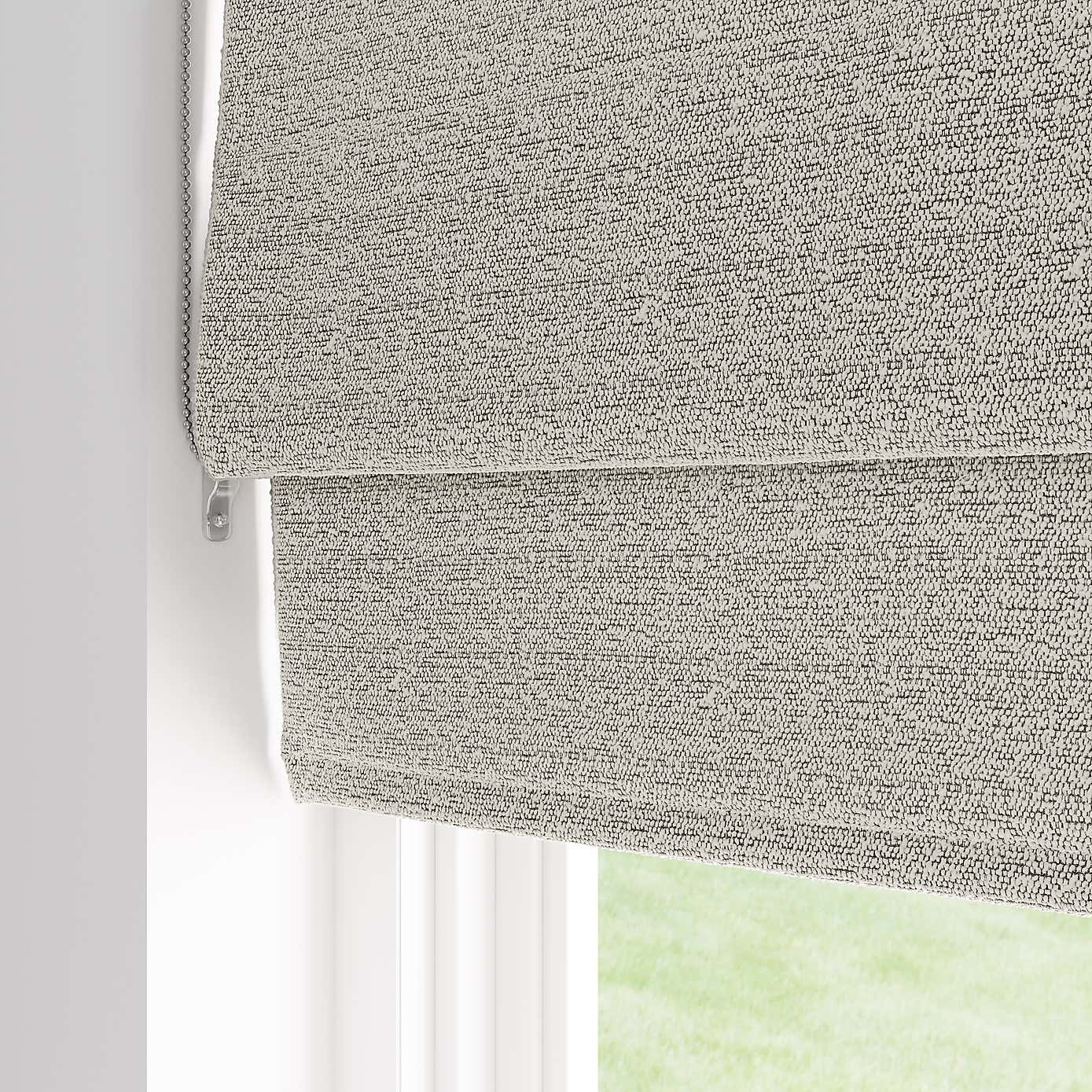 Fashion Yarn Textured Darkening Roman Shade