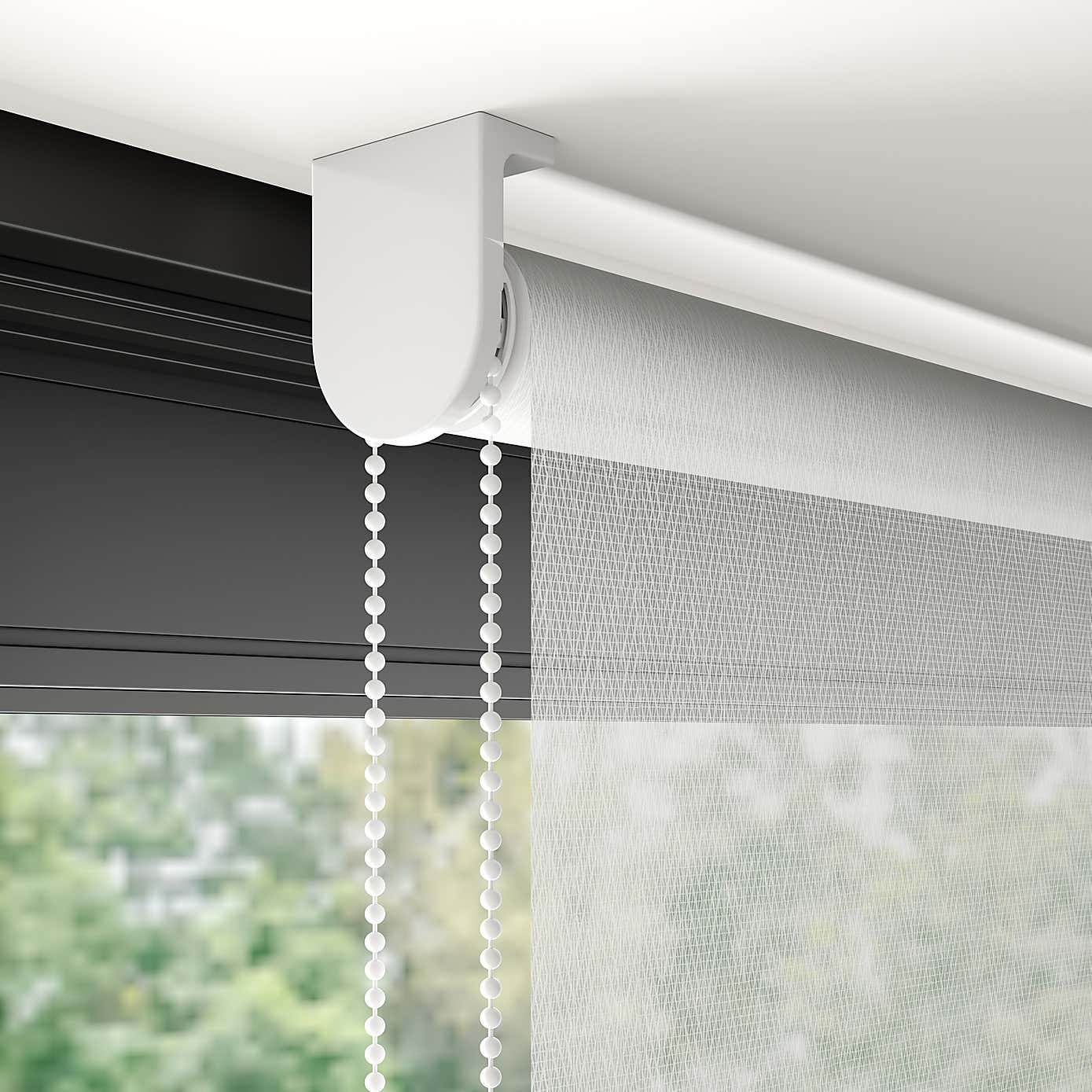 Herringbone Semi Sheer Roller Shade