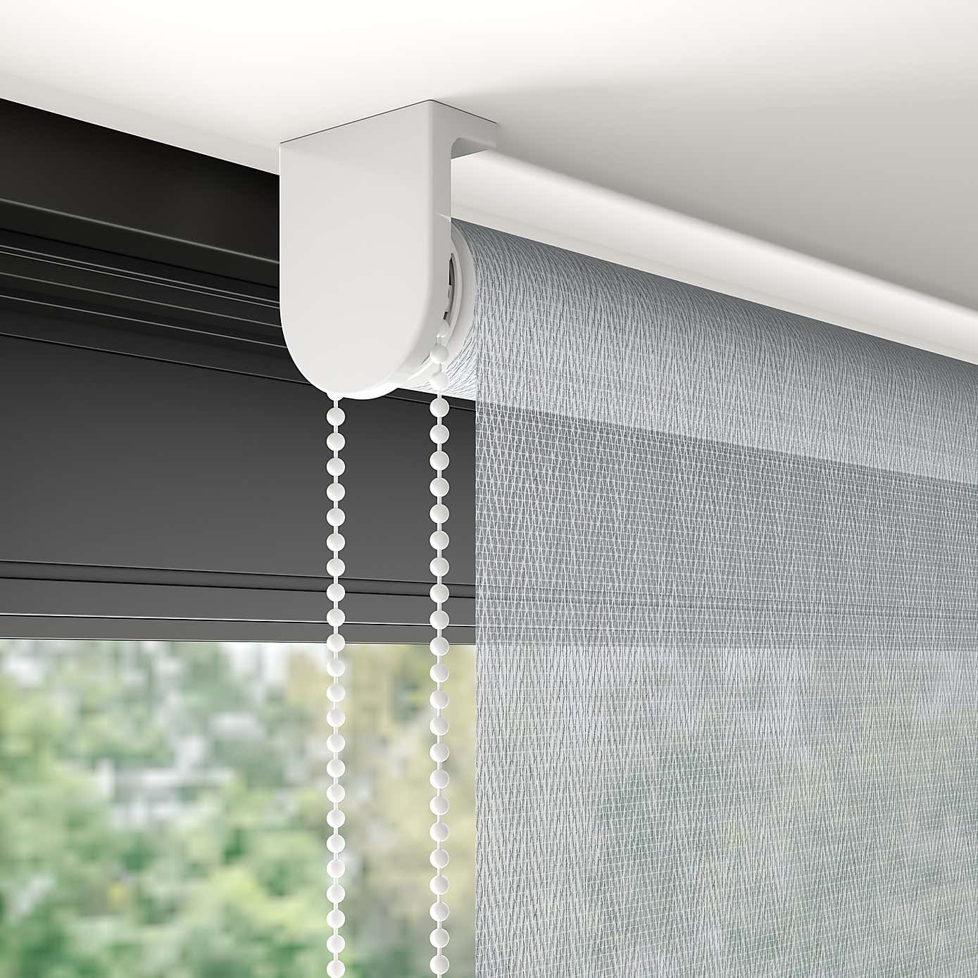 Herringbone Semi Sheer Roller Shade