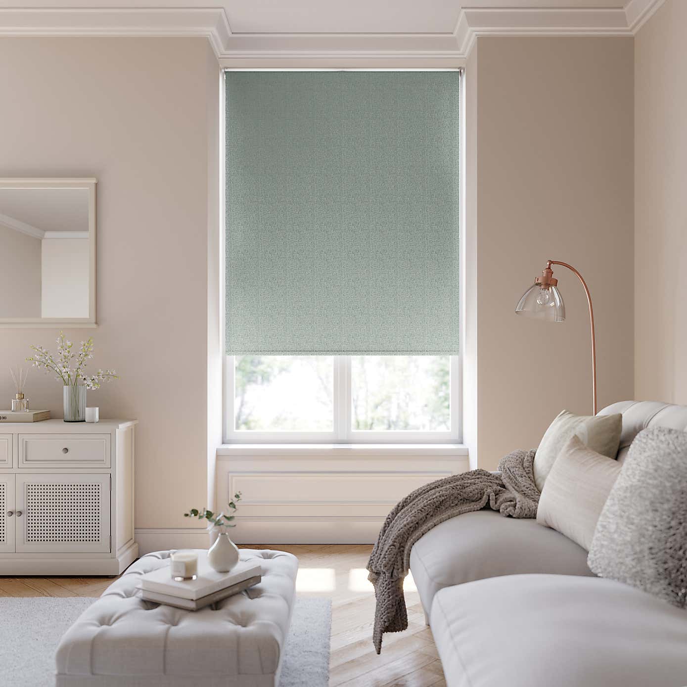 Crayton Textured Blackout Roller Shade