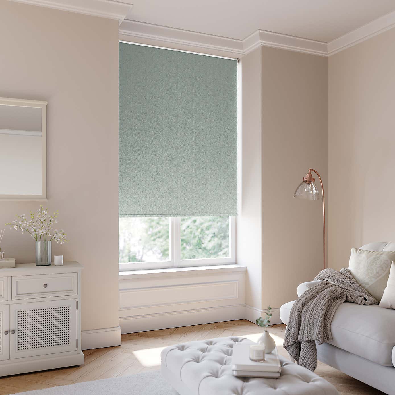 Crayton Textured Blackout Roller Shade
