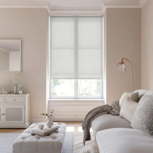 Saltley Scallop Light Filtering Roller Shade