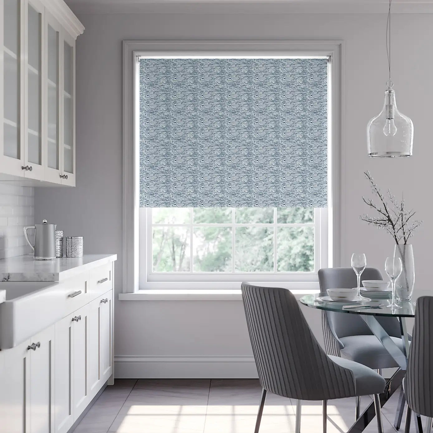 Norton Abstract Texture Blackout Roller Shade
