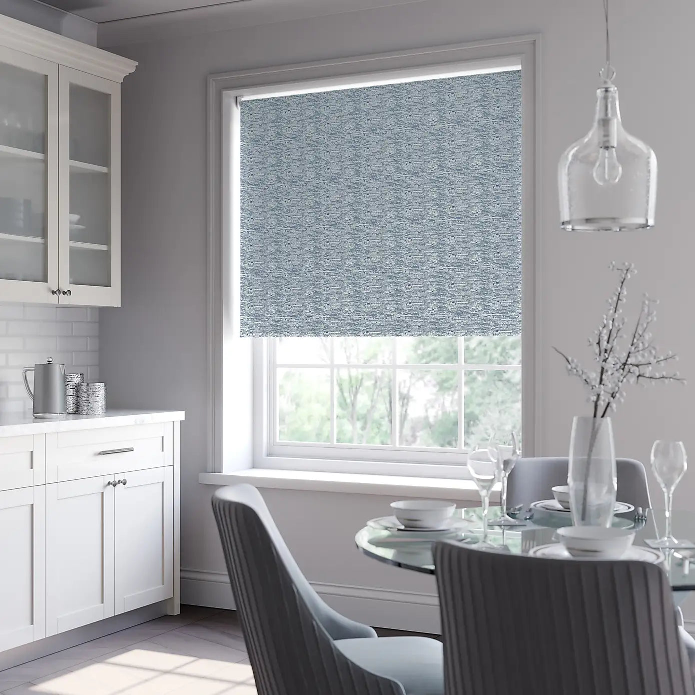 Norton Abstract Texture Blackout Roller Shade