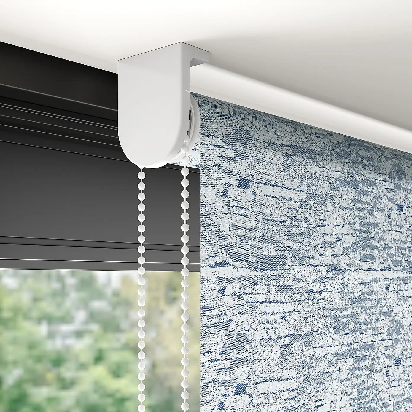 Norton Abstract Texture Blackout Roller Shade