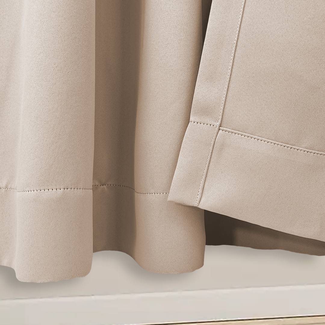 AREL LUXE BLACKOUT CURTAIN IN CELADON