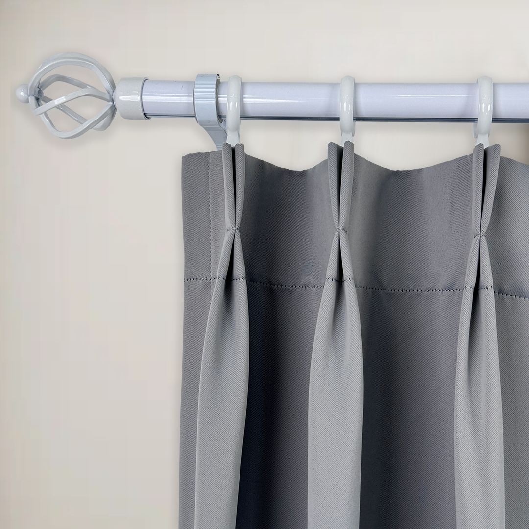 AREL LUXE BLACKOUT CURTAIN IN STONE