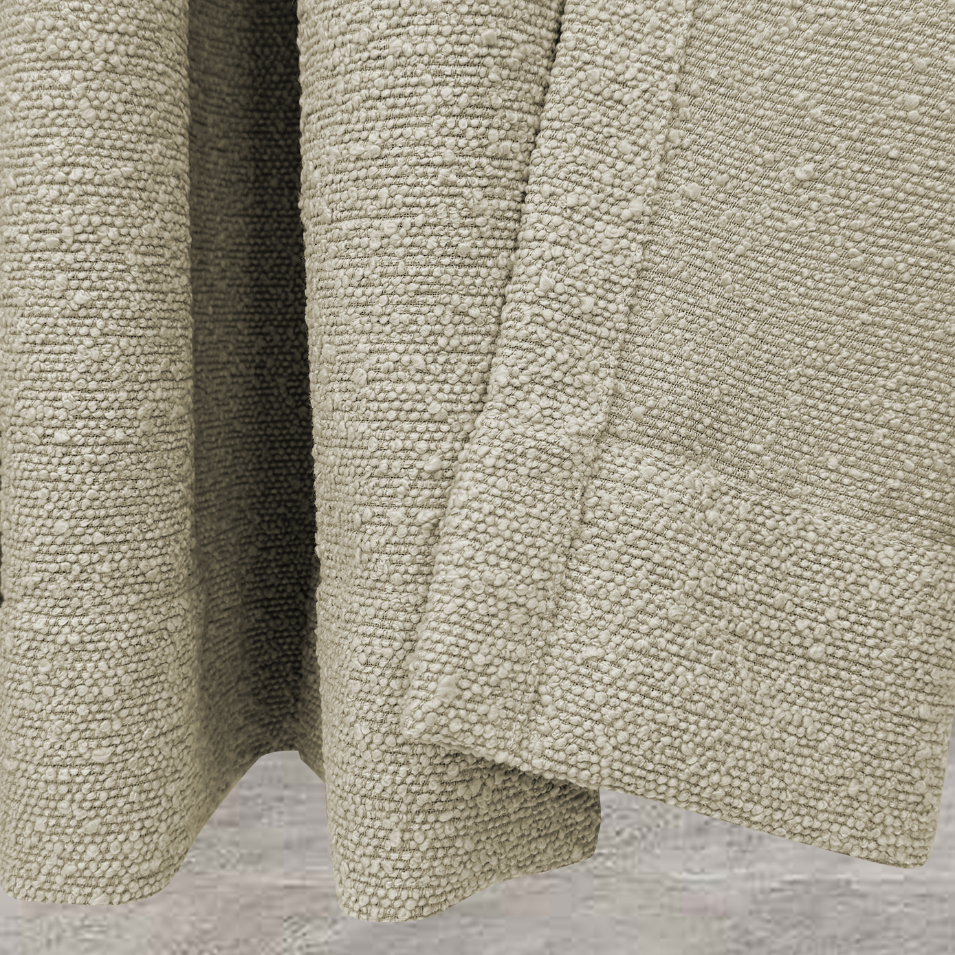 WOODHOUSE PEBBLE-TONED YARN CURTAIN