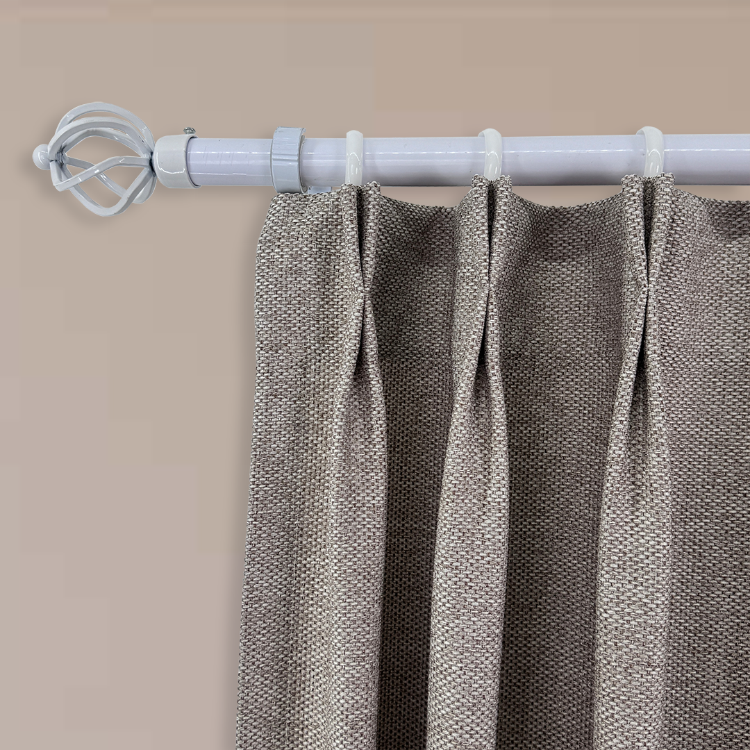 CHESTER FAWN TEXTURED DARKENING CURTAIN