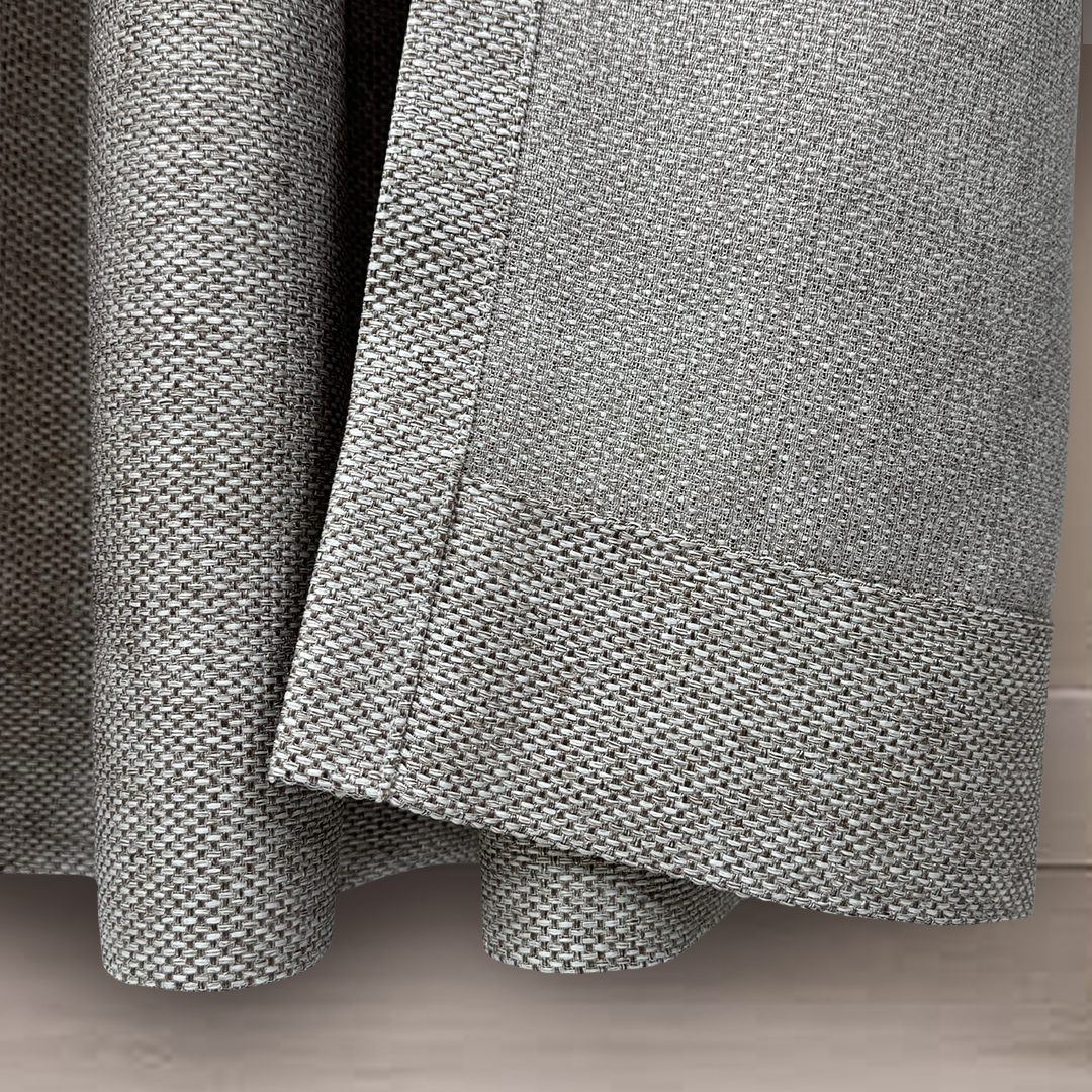 CHESTER FAWN TEXTURED DARKENING CURTAIN