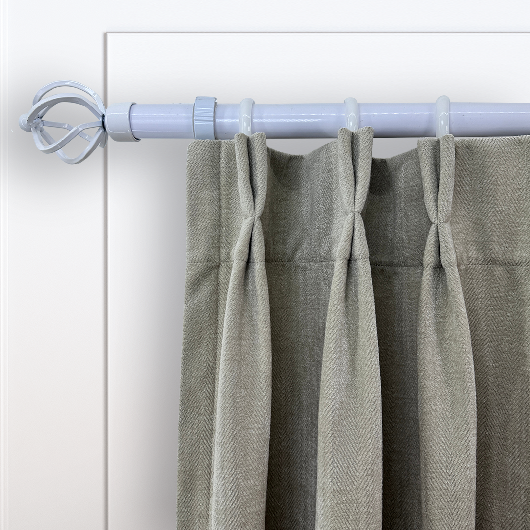 HERRINGBONE NATURAL LUXE DARKENING CURTAIN