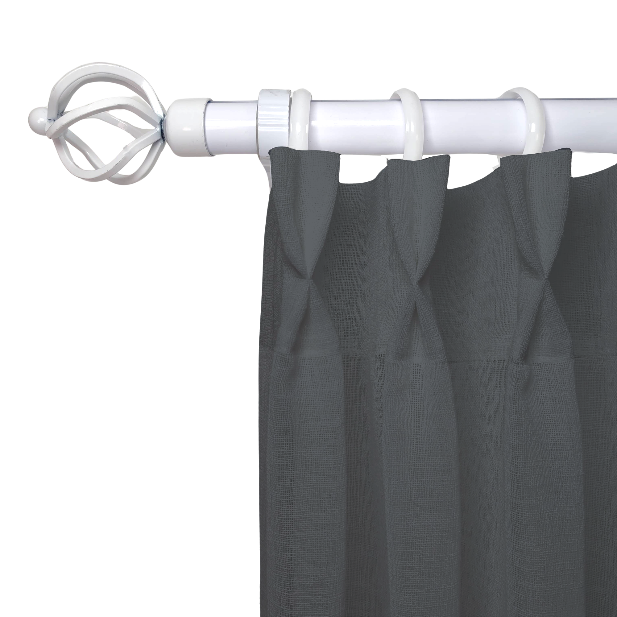 Linen Aspect Translucent Voile Sheer