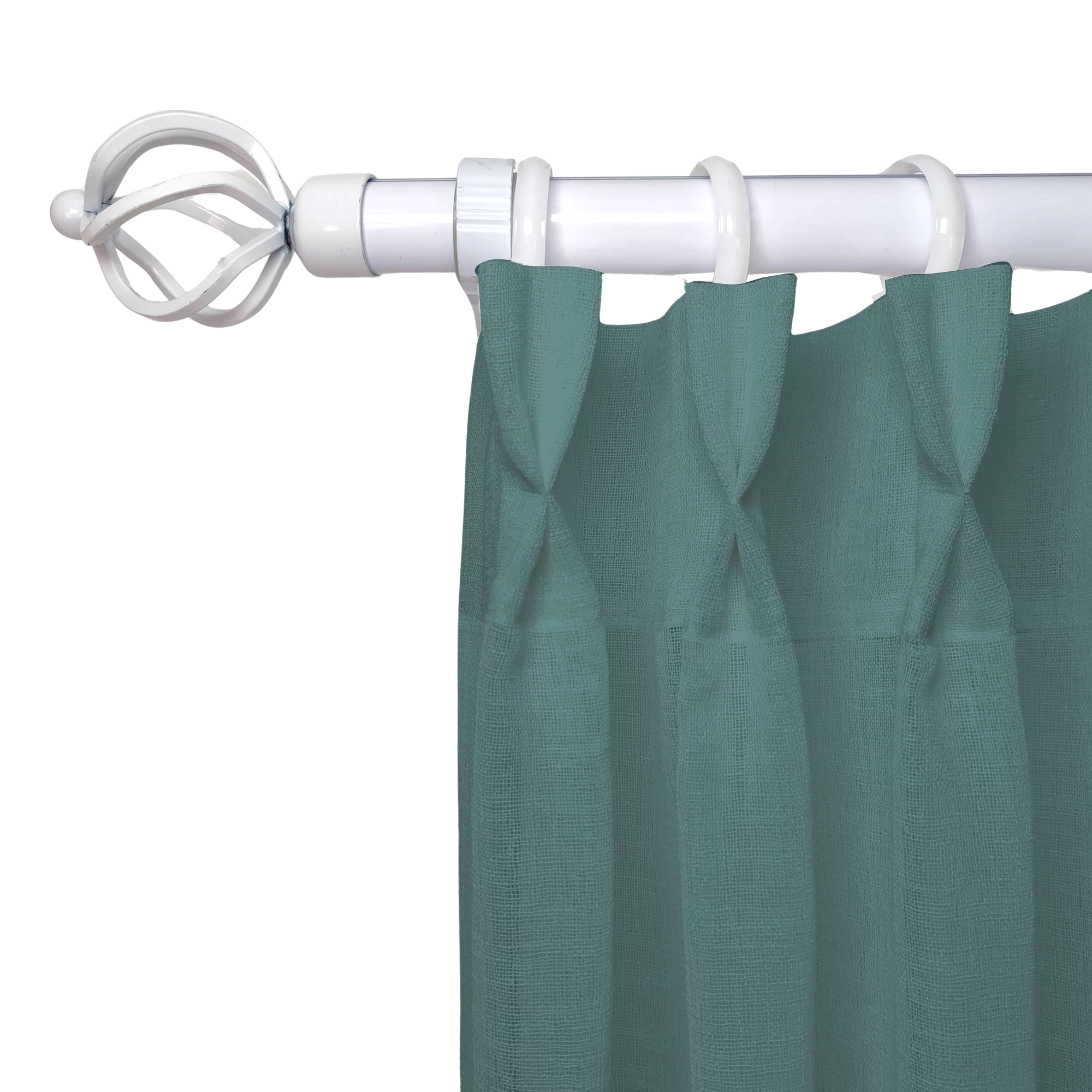 Linen Aspect Translucent Voile Sheer