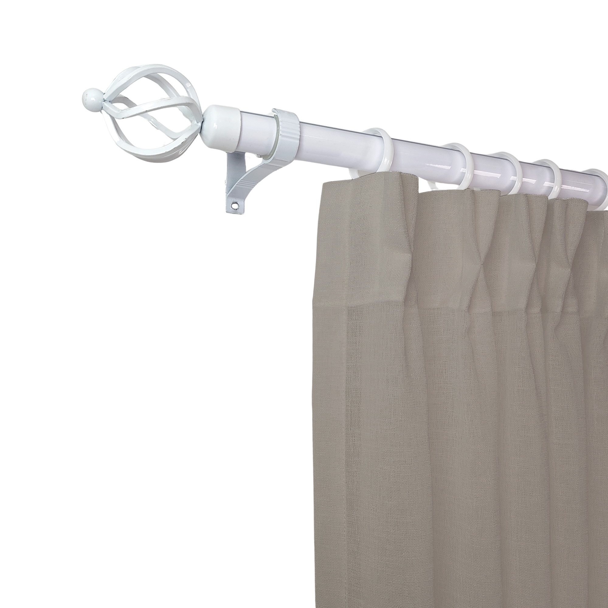 Linen Aspect Translucent Voile Sheer