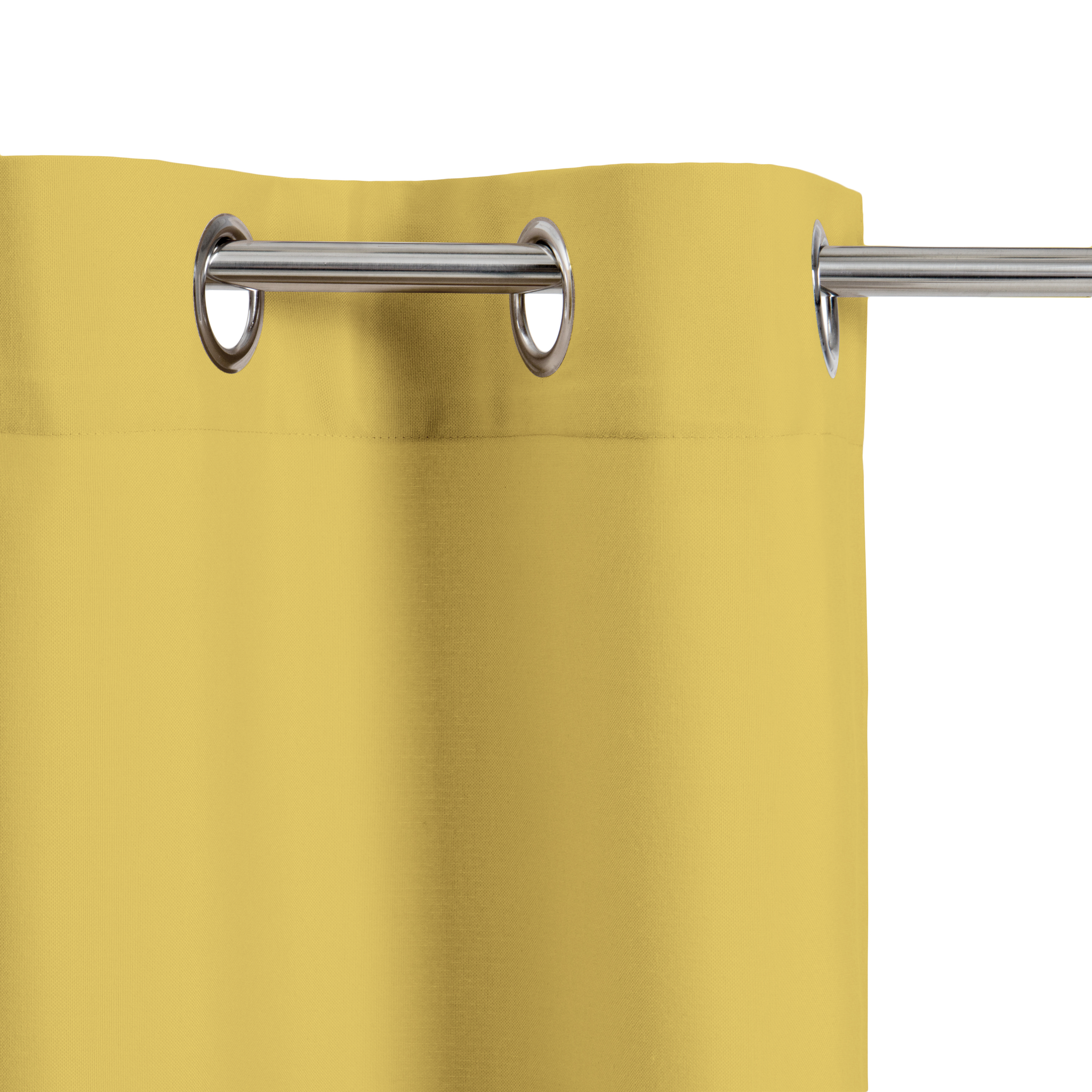 Faux Linen Textured Semi Sheer