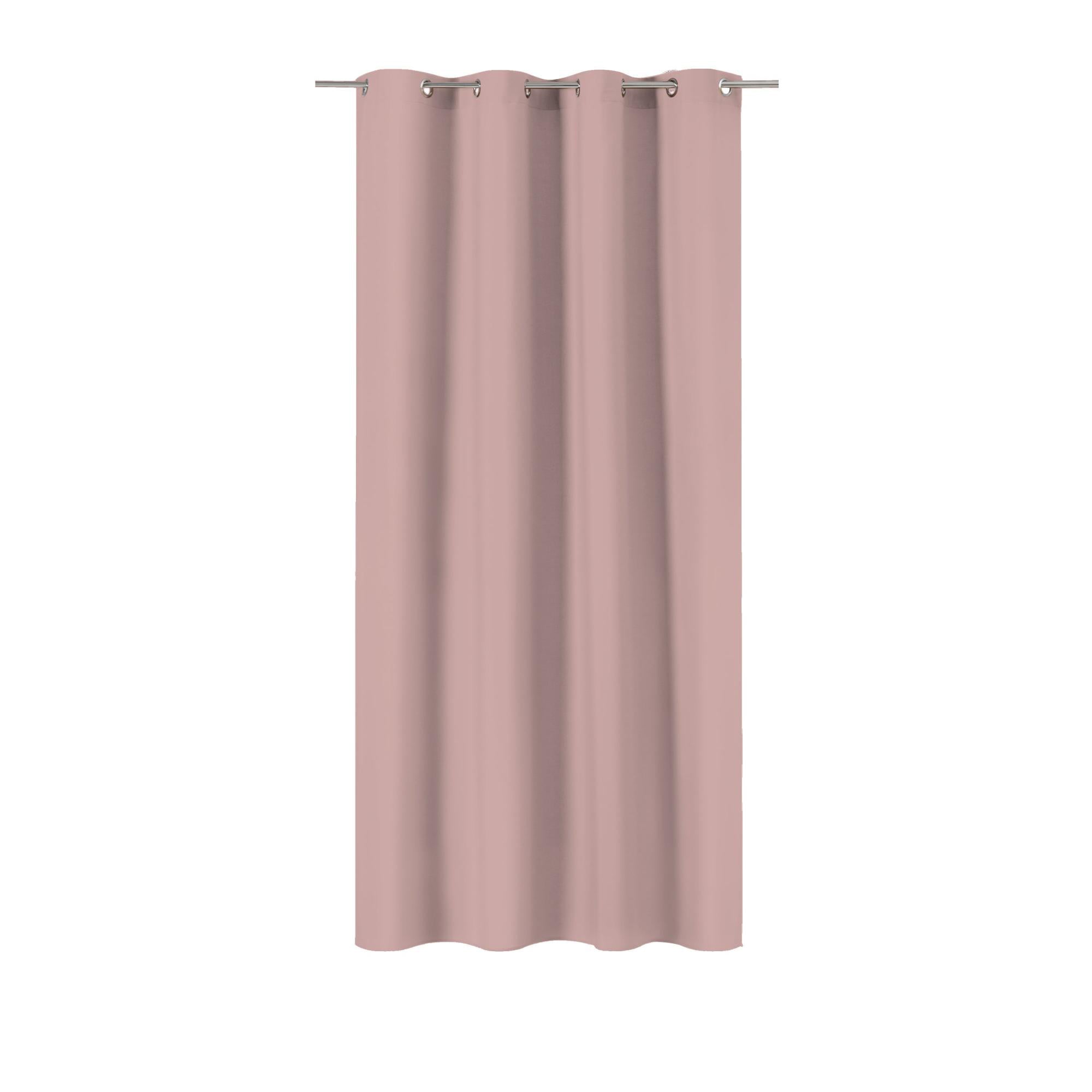 Faux Linen Textured Semi Sheer