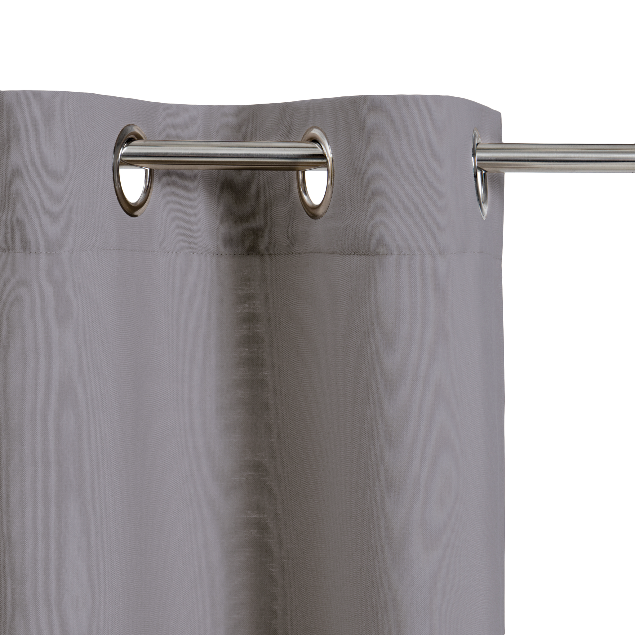 Faux Linen Textured Semi Sheer