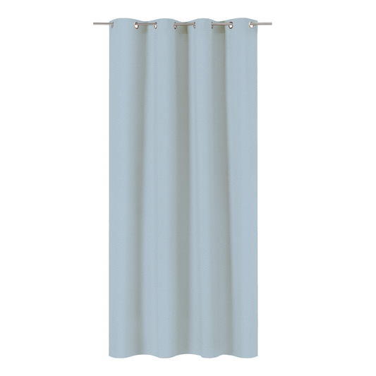 Faux Linen Textured Semi Sheer