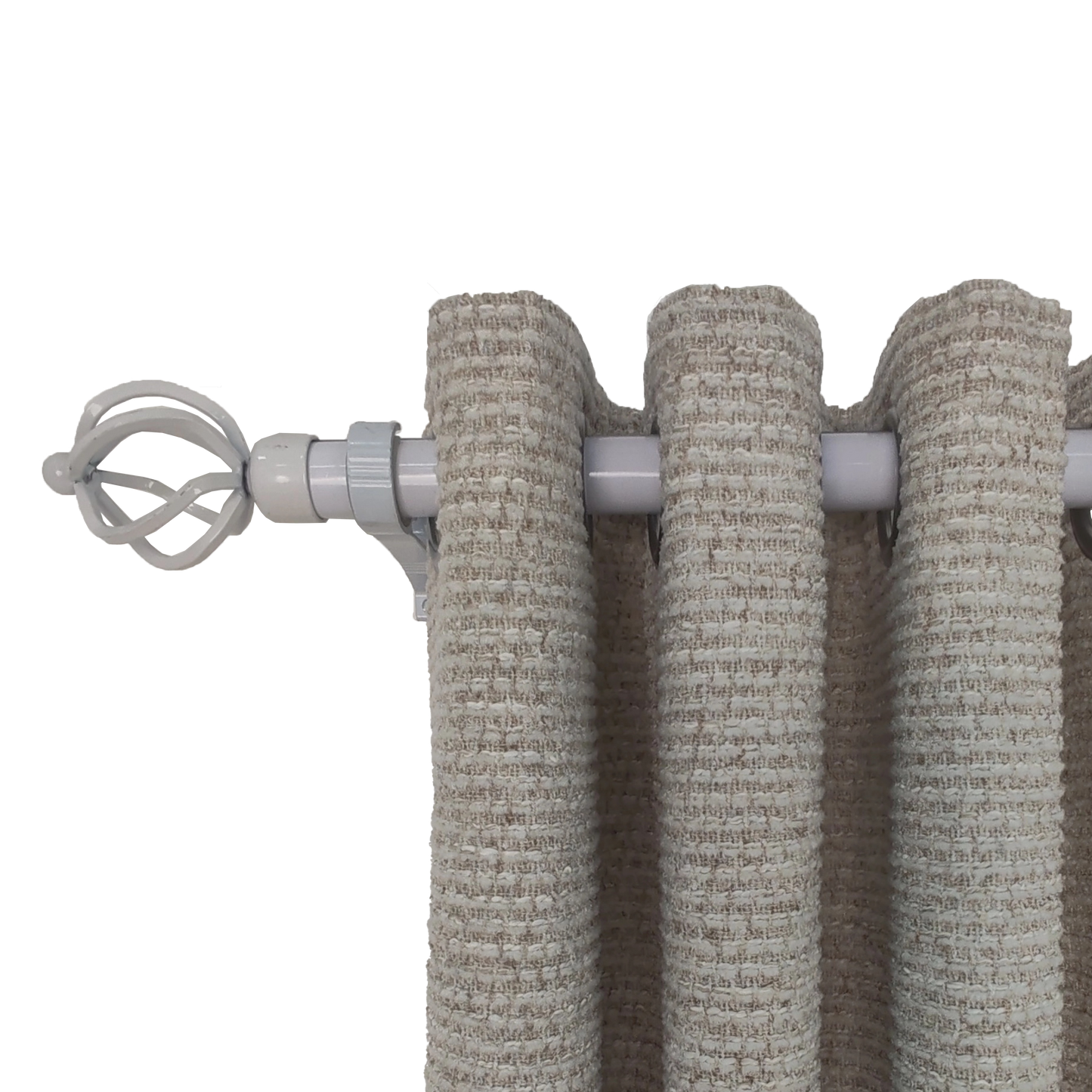 Ashwell Luxury Knitted Sheer Darkening Curtain