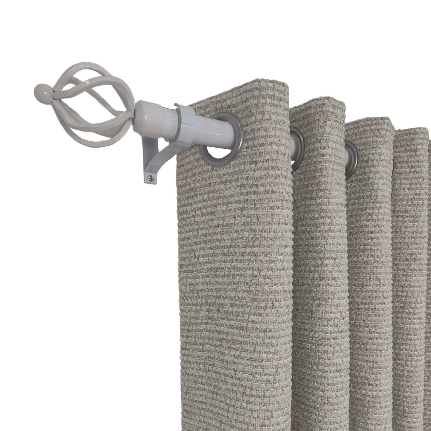 Ashwell Luxury Knitted Sheer Darkening Curtain