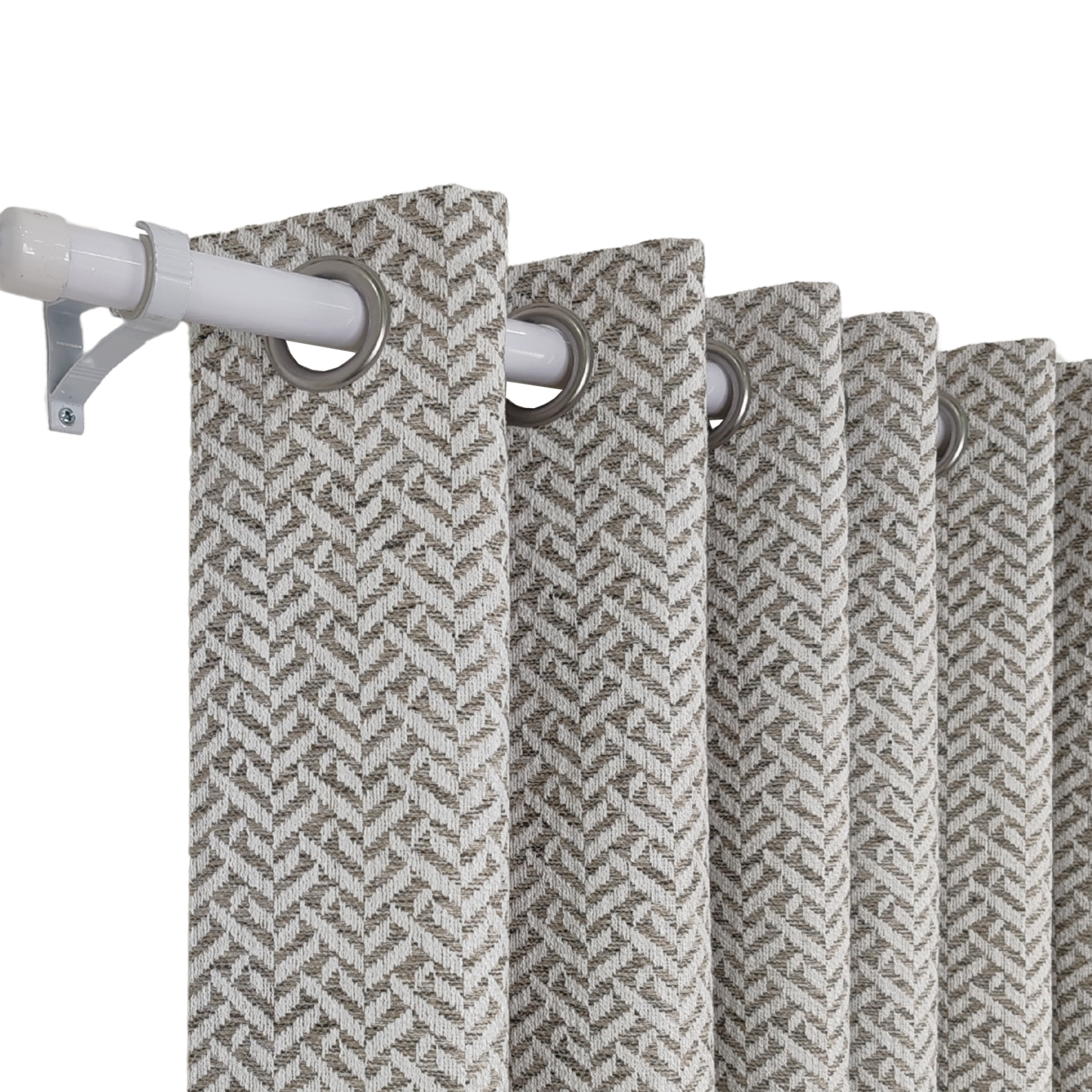 Herringbone Jacquard  Darkening Curtain