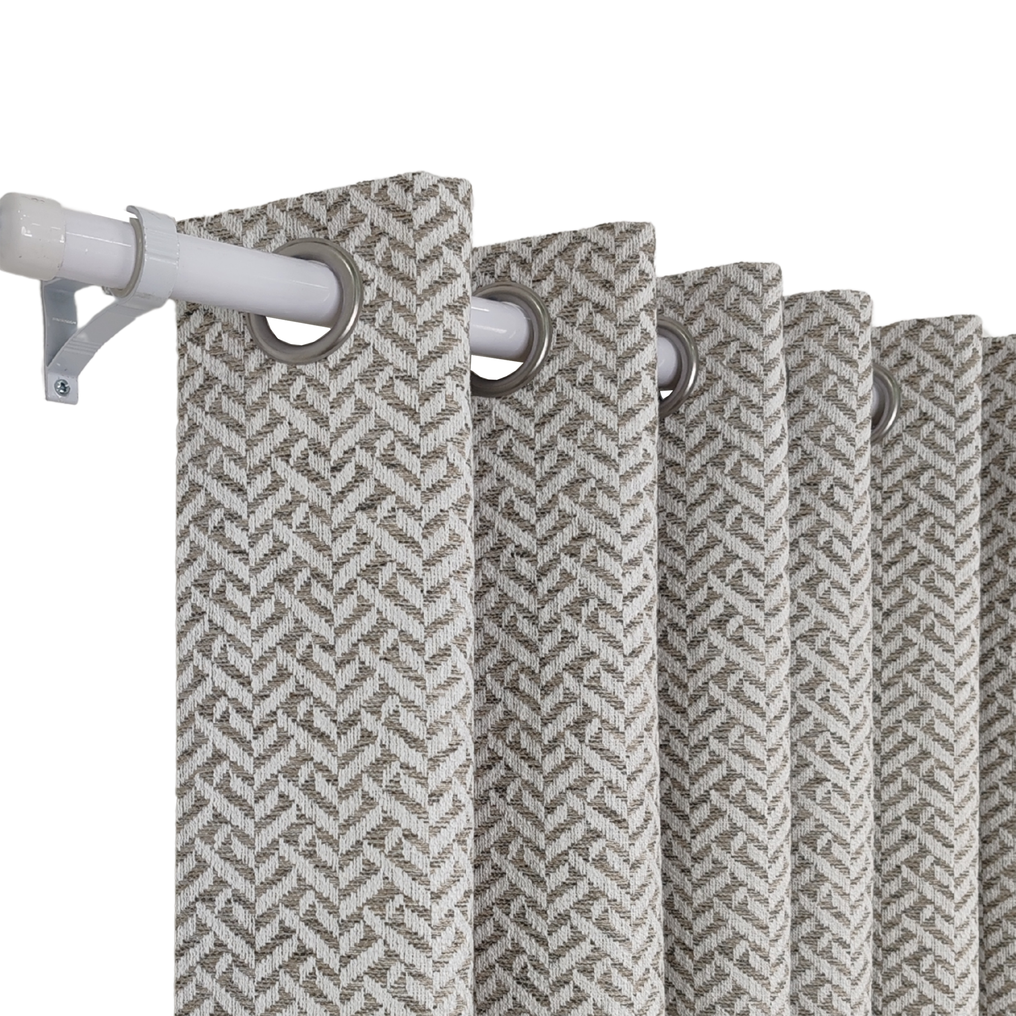 Herringbone Jacquard  Darkening Curtain