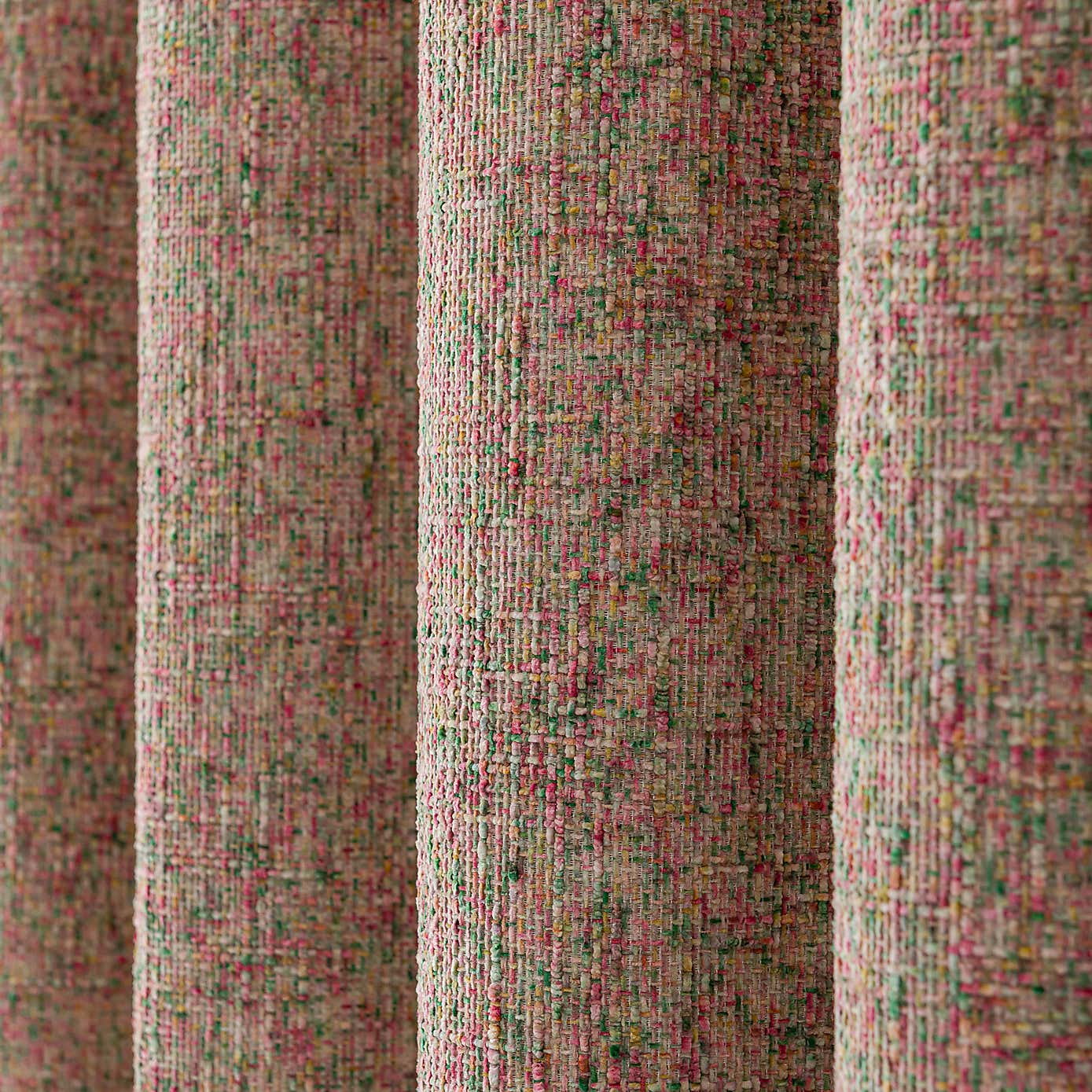 Colorful Chenille Textured Darkening Curtain