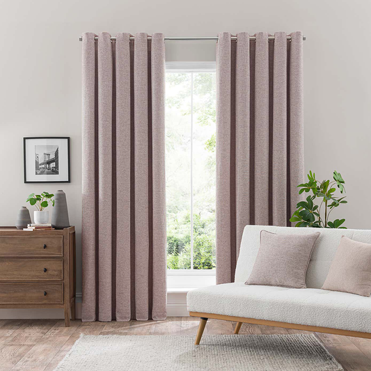 Plain Textured Darkening Curtain