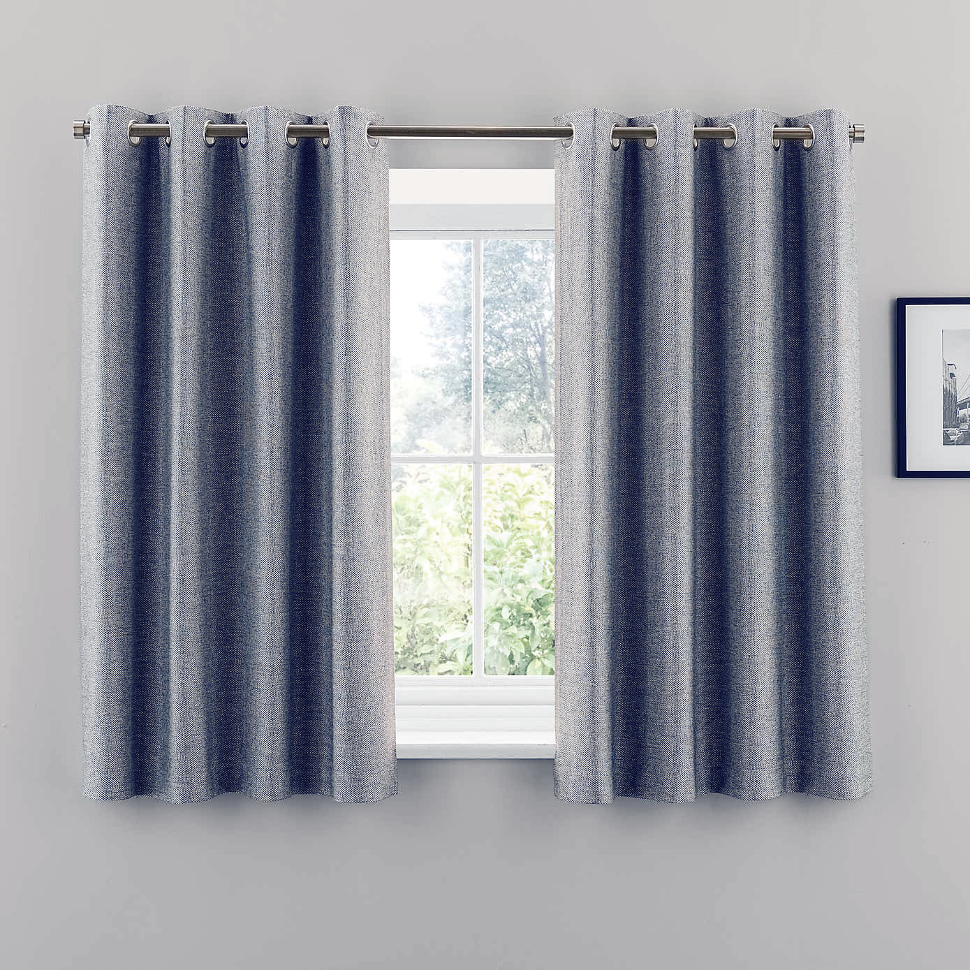Plain Textured Darkening Curtain