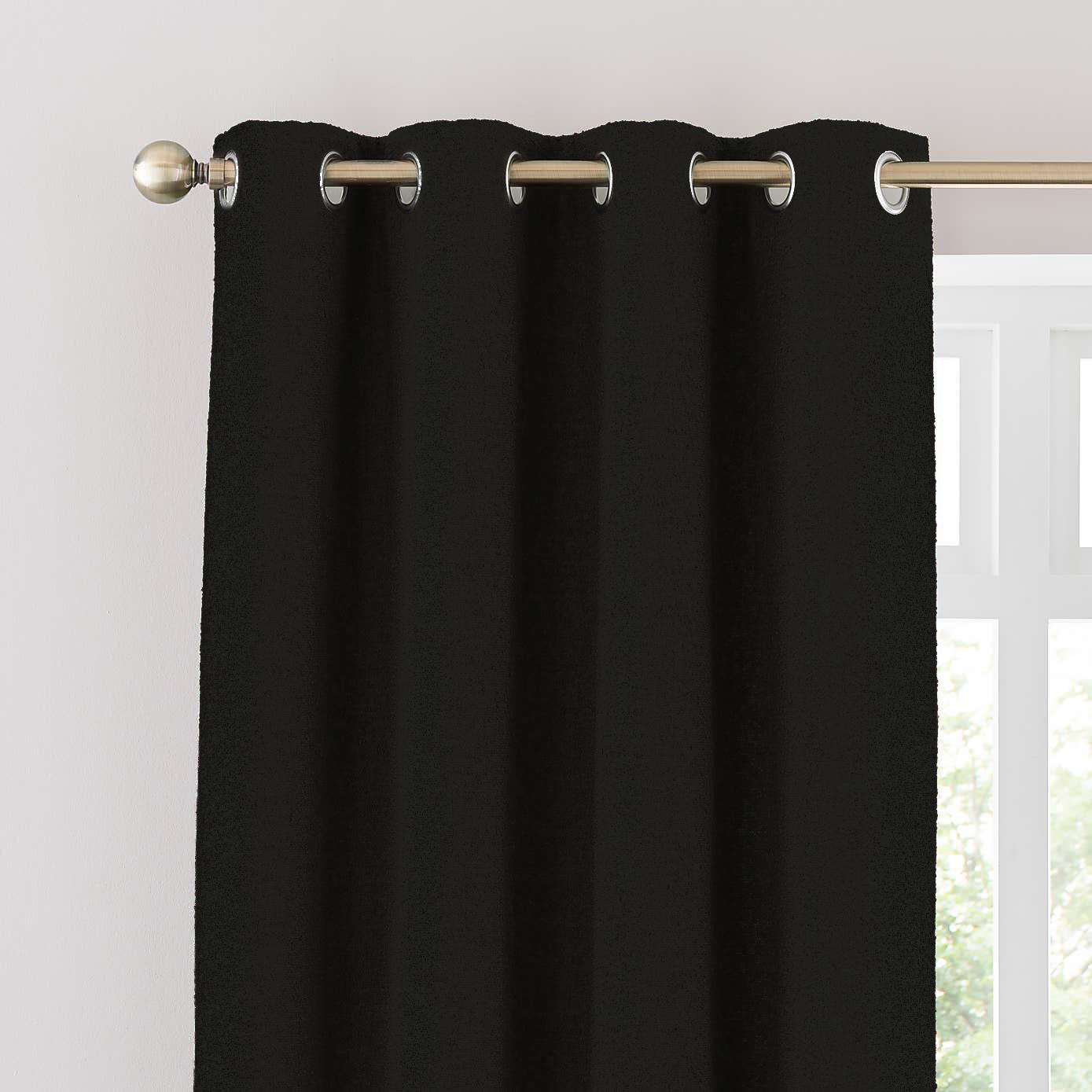 Fashion Yarn Textured Darkening Curtain