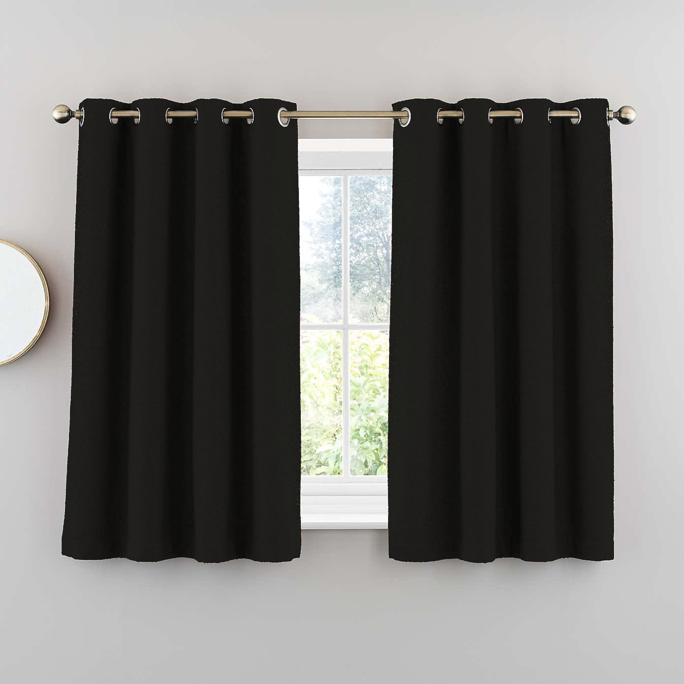 Fashion Yarn Textured Darkening Curtain