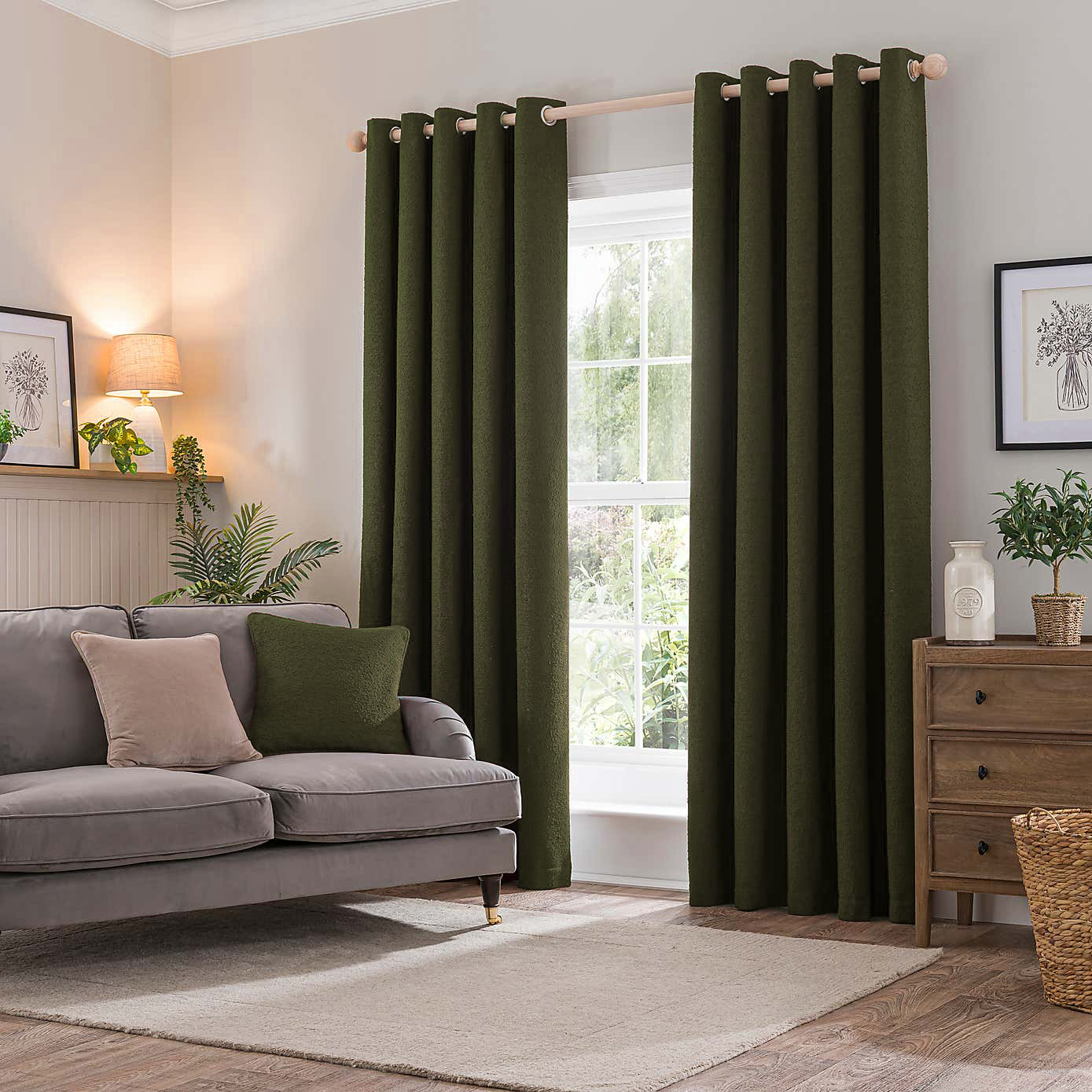 Fashion Yarn Textured Darkening Curtain