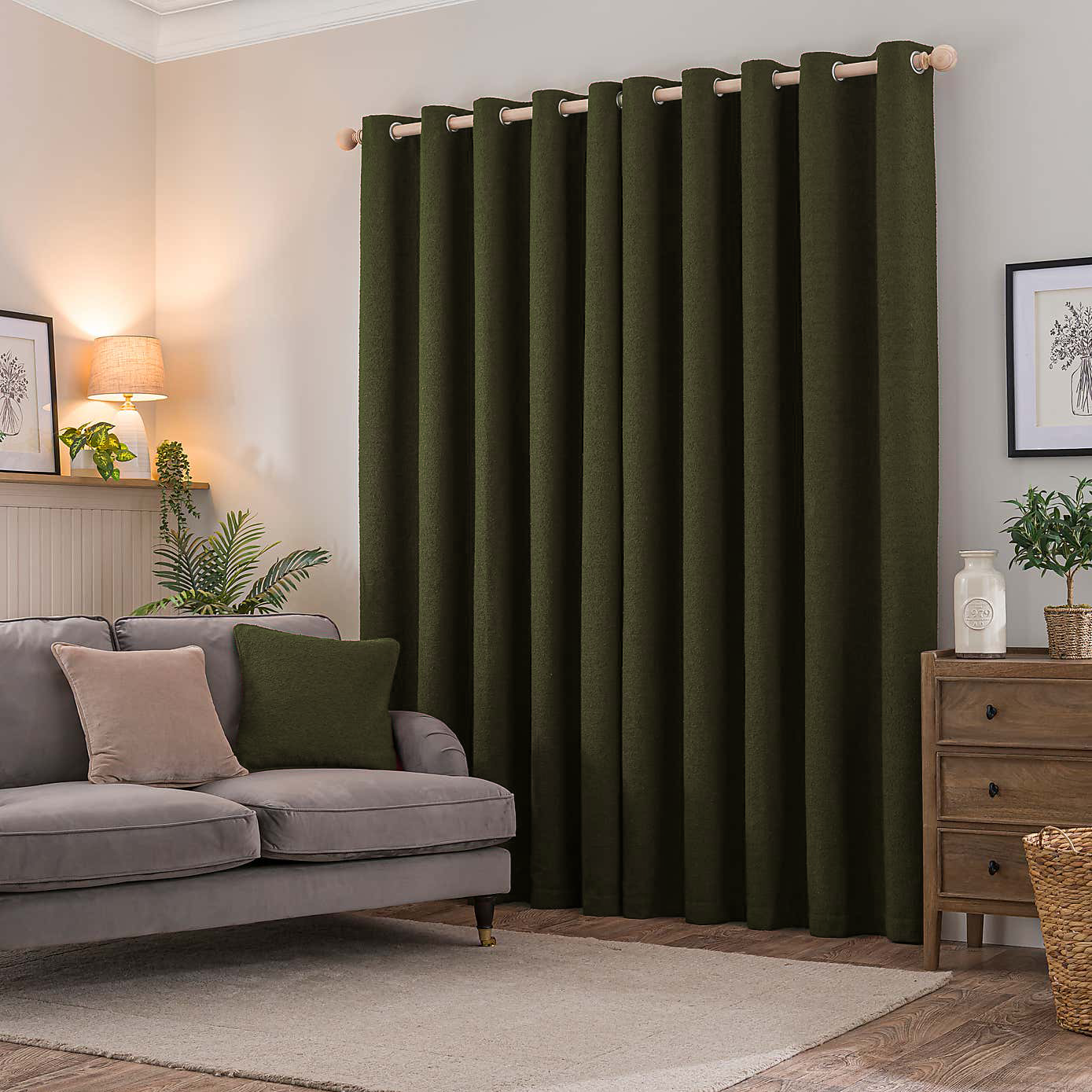 Fashion Yarn Textured Darkening Curtain