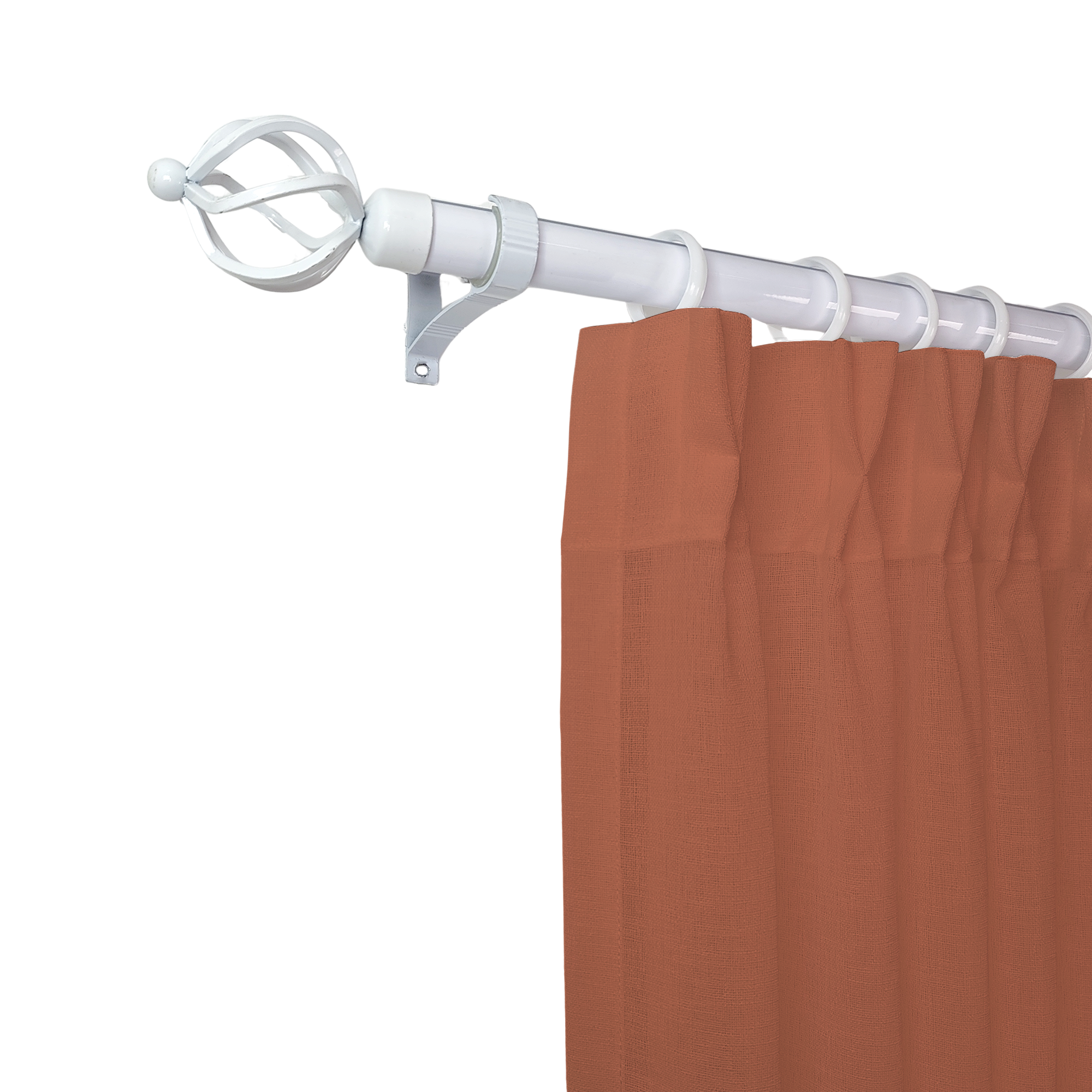 Linen Aspect Translucent Voile Sheer