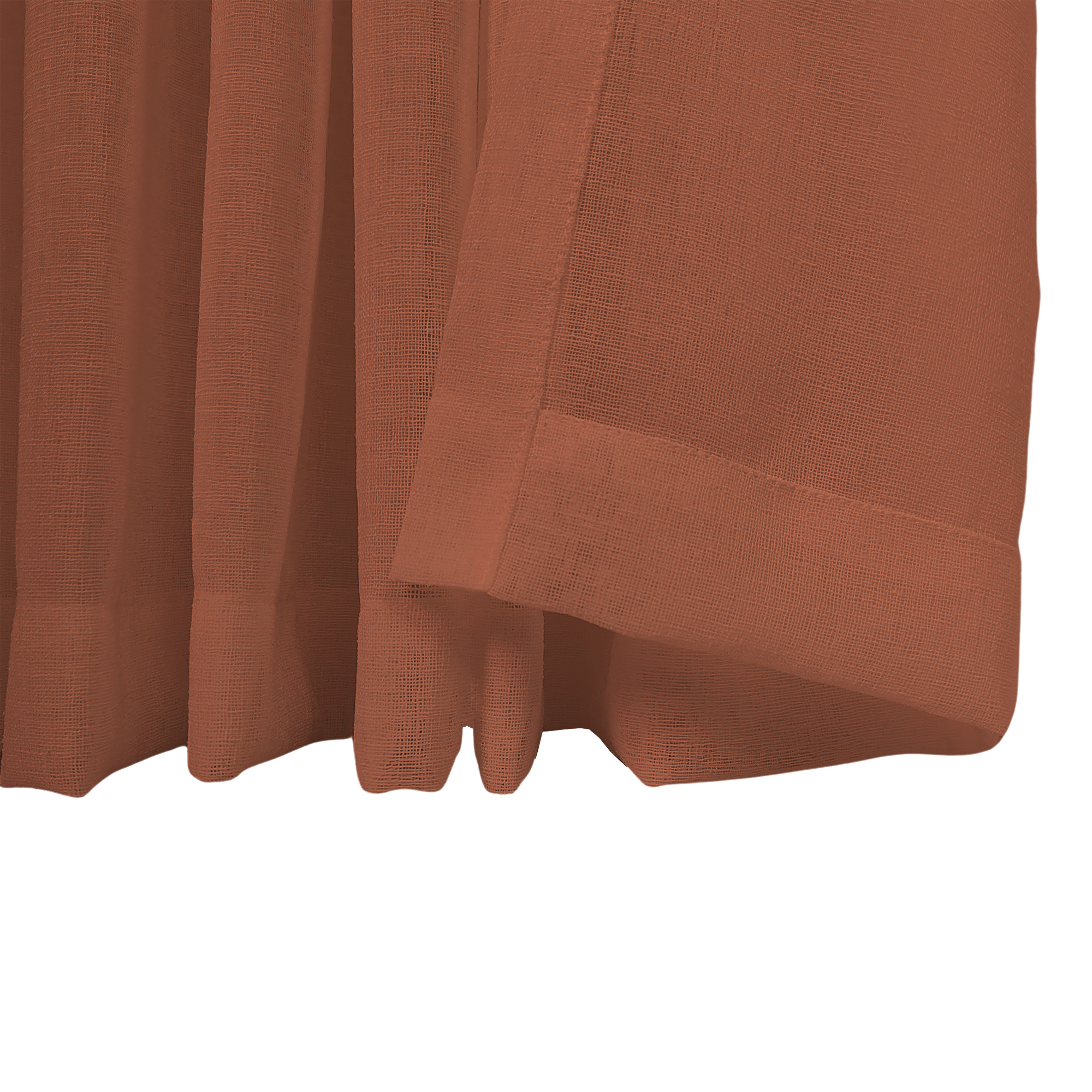 Linen Aspect Translucent Voile Sheer