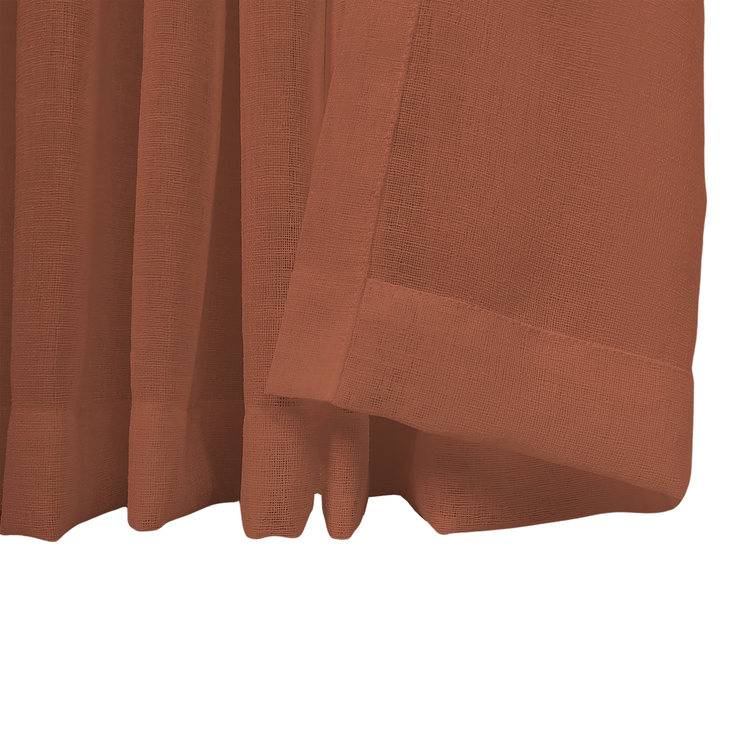 Linen Aspect Translucent Voile Sheer
