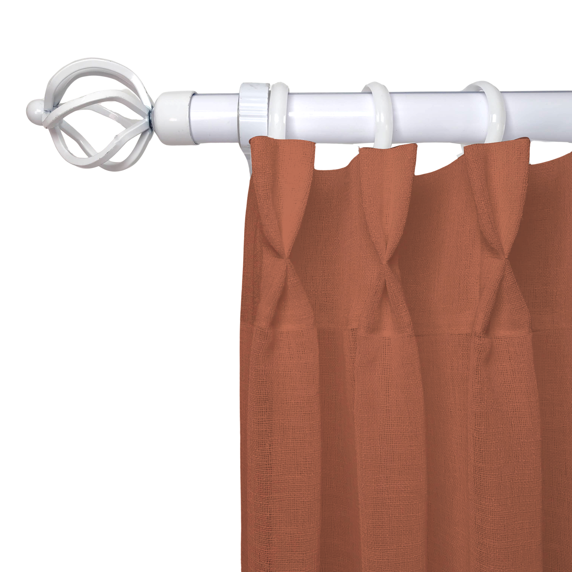 Linen Aspect Translucent Voile Sheer