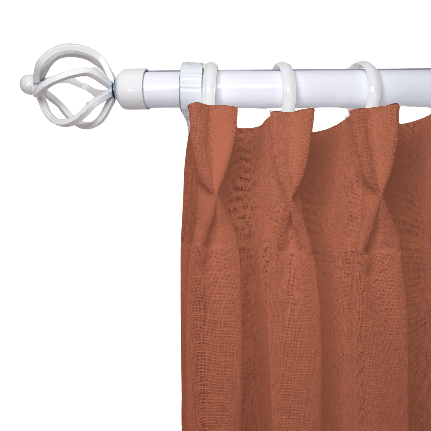 Linen Aspect Translucent Voile Sheer