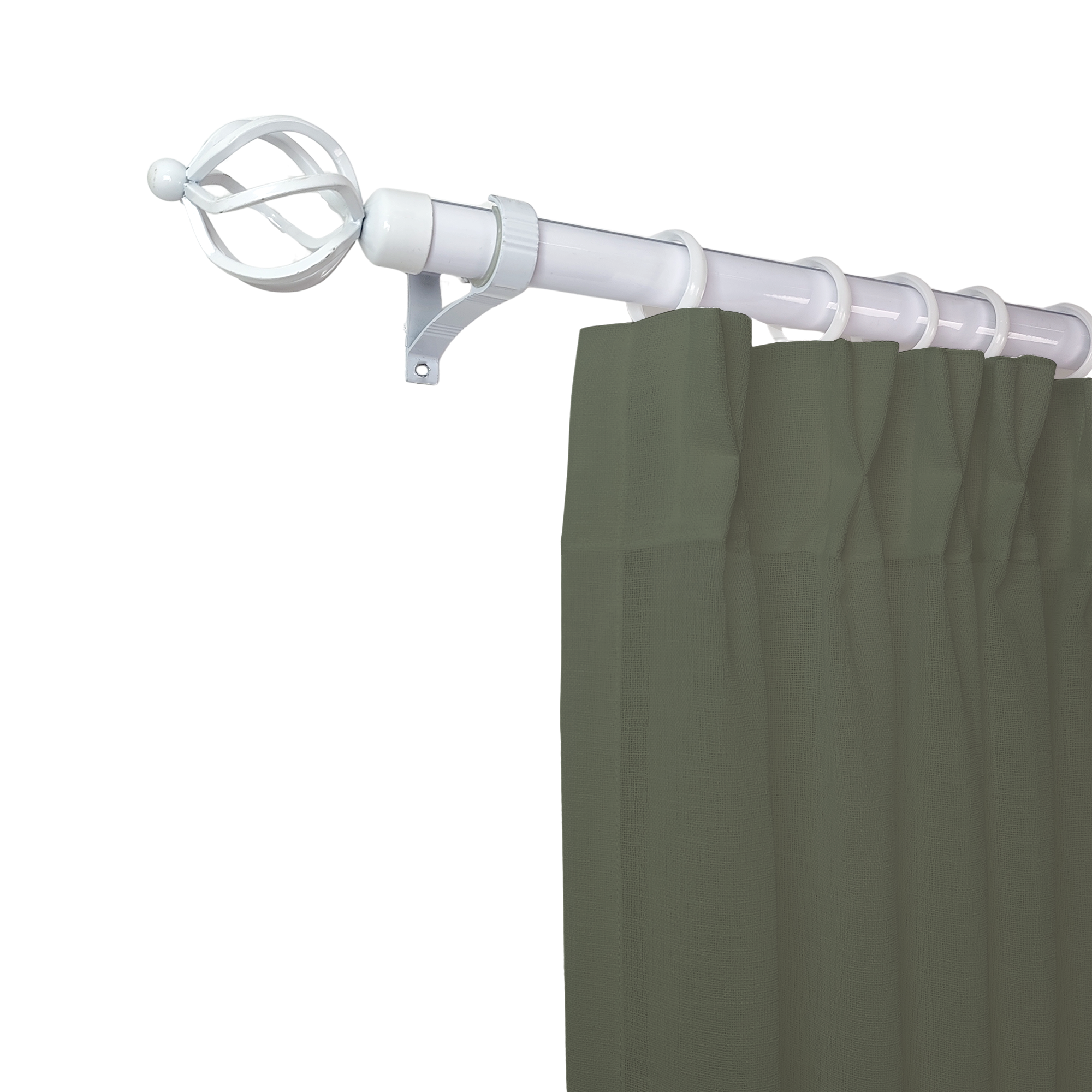 Linen Aspect Translucent Voile Sheer