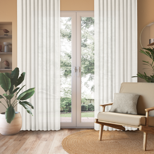Linen Textured Soft light-filtering Curtain